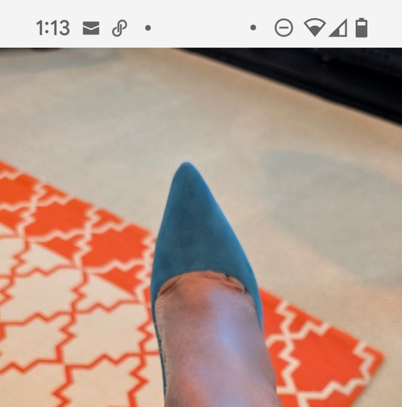 Anne Klein Teal Women's Heels New - Picture 14 of 14